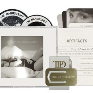 The Tortured Poets Department Manuscript Deluxe CD